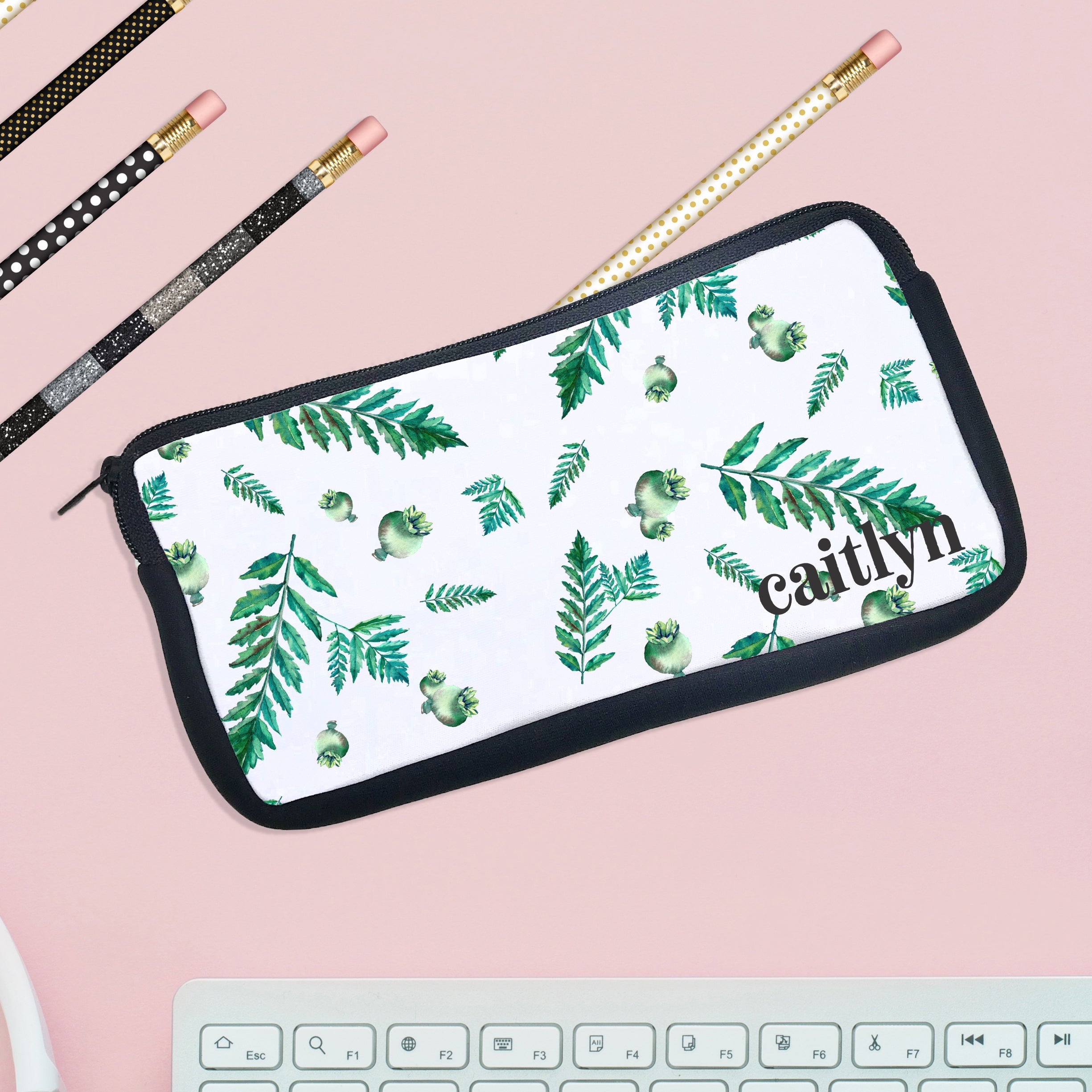 Personalized Pencil Case, Custom Pencil Case, Pencil Bag, Caitlyn