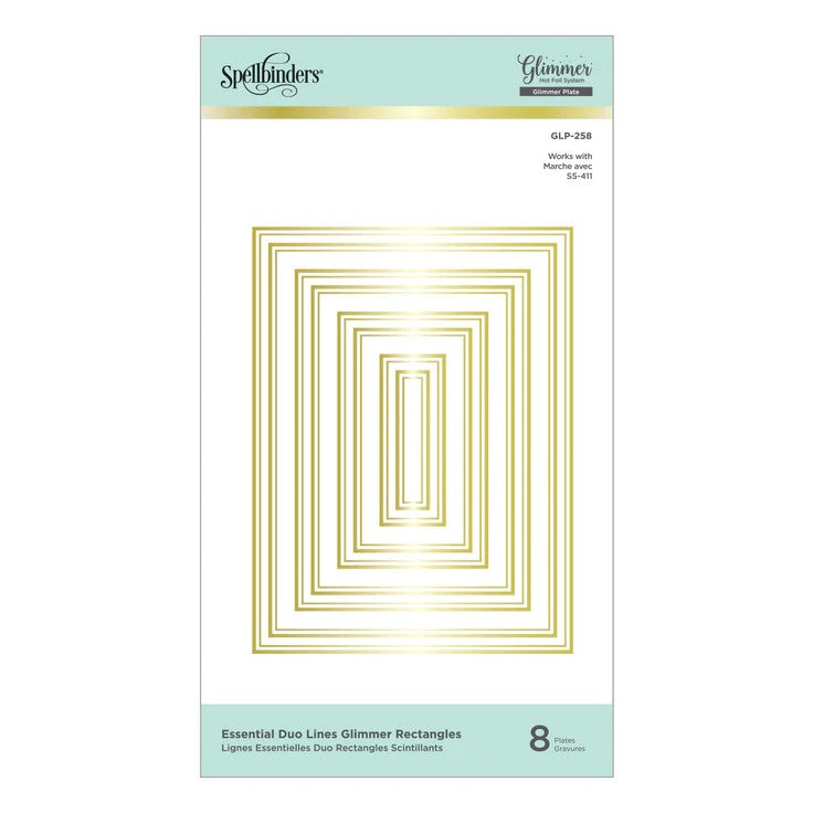 Essential Duo Lines Glimmer Rectangles