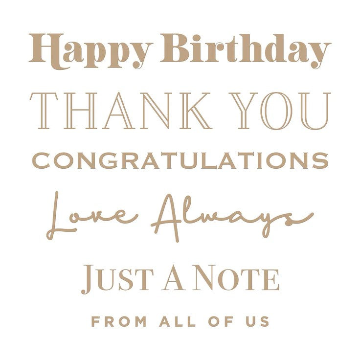 Slimline Confetti Background Glimmer Hot Foil Plate