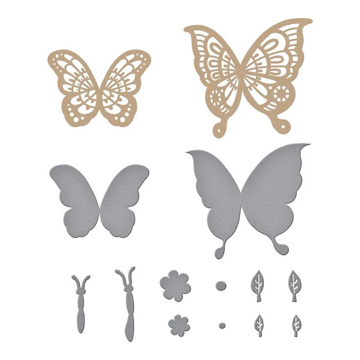 Glimmer Edge Butterflies Glimmer Hot Foil Plate & Die Set - DISCONTINUED