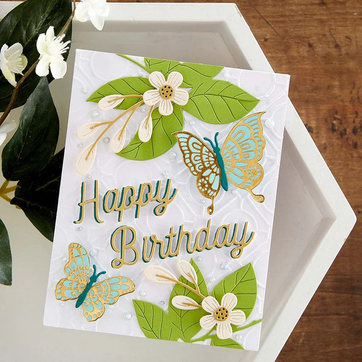 Glimmer Edge Butterflies Glimmer Hot Foil Plate & Die Set - DISCONTINUED