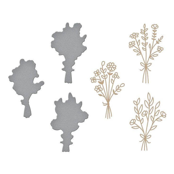 Flowers For You Hot Foil Plate & Die Set - DISCONTINUED