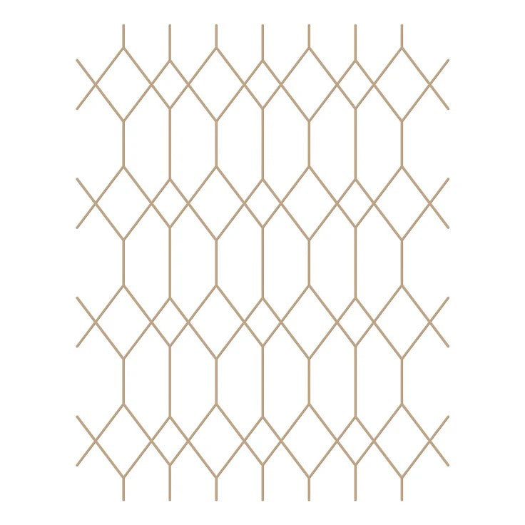 Geometric Diamond Background Glimmer Hot Foil Plates - DISCONTINUED