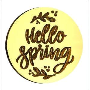 Hello Spring Wax Seal Stamp