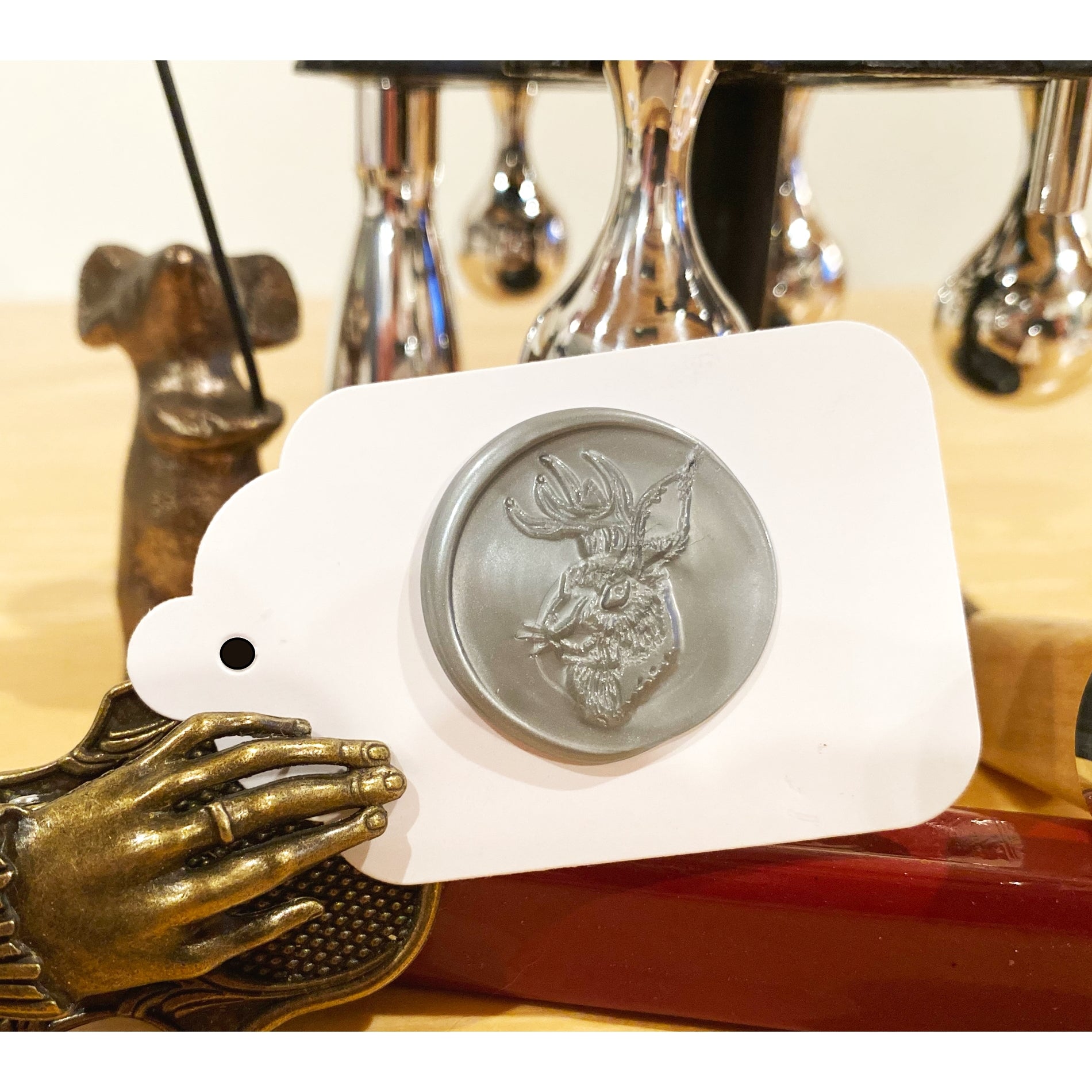 Jackalope 1 Wax Seal Stamp