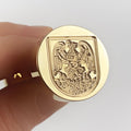 Phoenix Shield Wax Seal Stamp